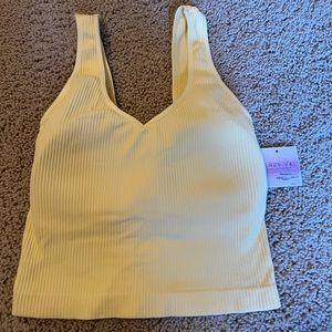 NWT AS Revival Tank- Lemon Yellow
